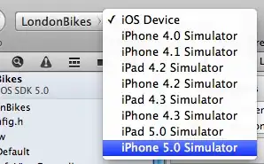 notice the blue line between images