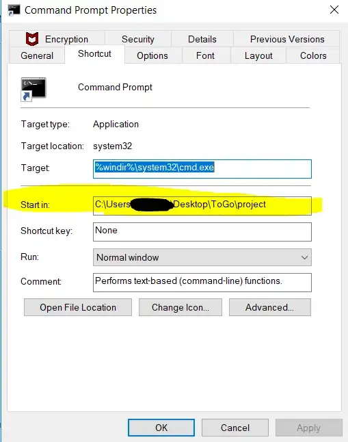 Counterclockwise around barycentre