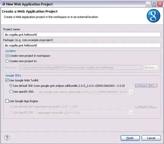 Initial Excel empty table