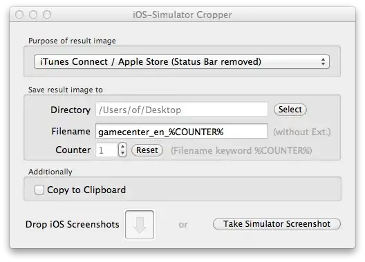 screenshot with the navigation shown