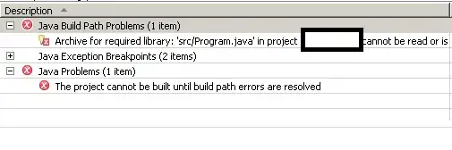 On my first call to the API, I get this