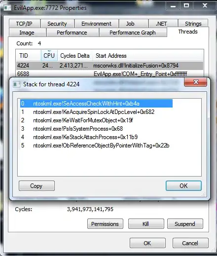 container with shadow