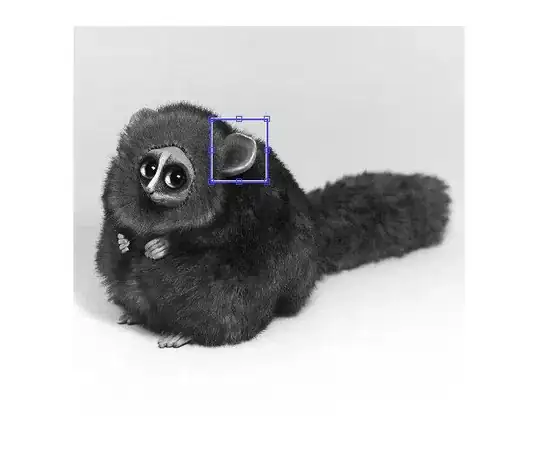 Goal: possum ear bounded