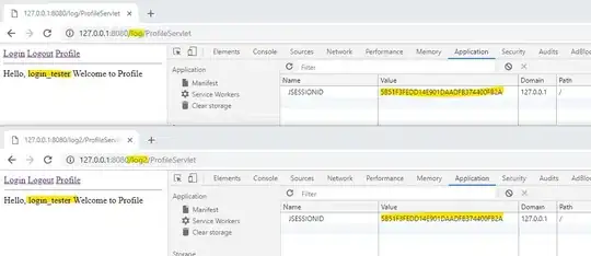 The screen is stuck like this for 7 seconds