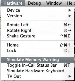 trying to remove horizontal