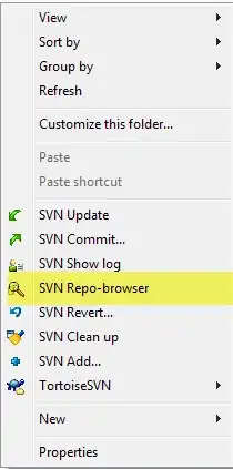 Image showing the test settings file in the solution explorer