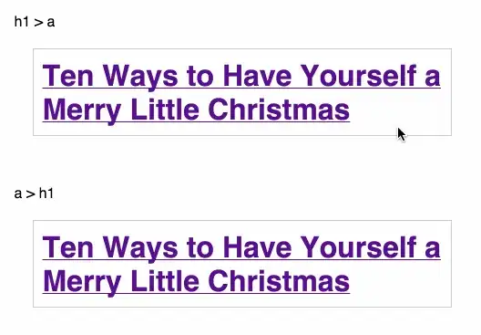 Text Selection Issues