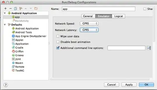 Run Configurations Screen in Android Studio beta 0.8.6