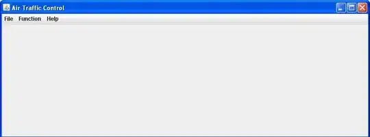 When I run the code with the label
