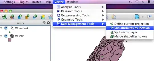 Colour range example from Excel