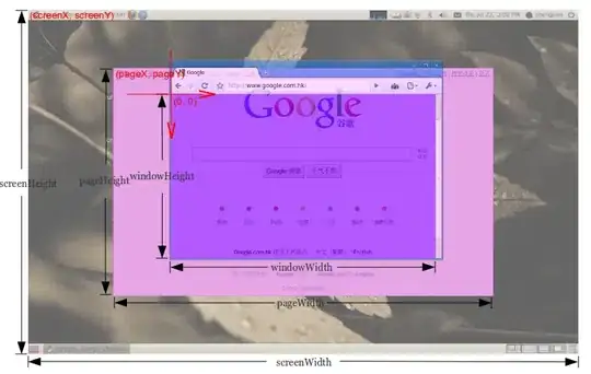 screenshot describing which values are wanted