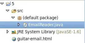 An example of a FAB button which is hidden behind the bottom bar