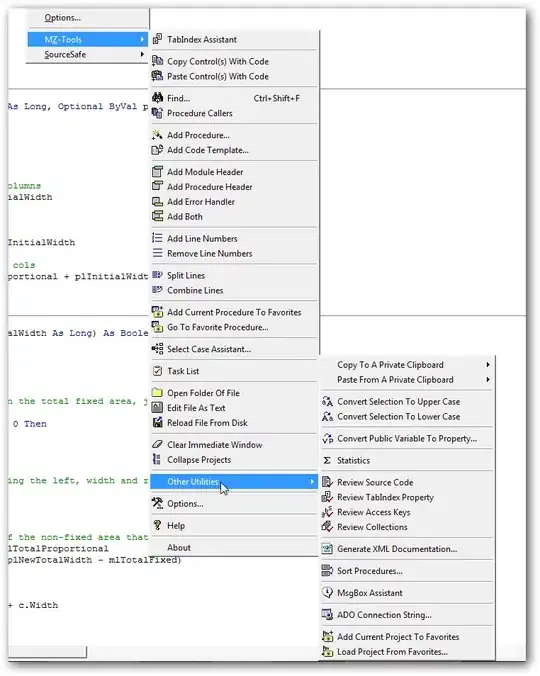 screenshot privacy trust VBA object model