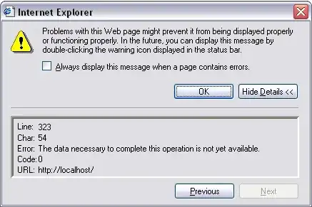 This is the output screen