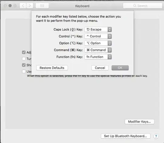 Red circle is the formatted upgrade code, the blue circle the formatted product code
