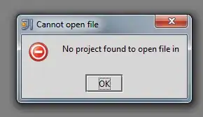 Error message