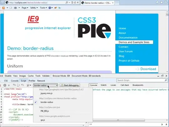 the same error appears