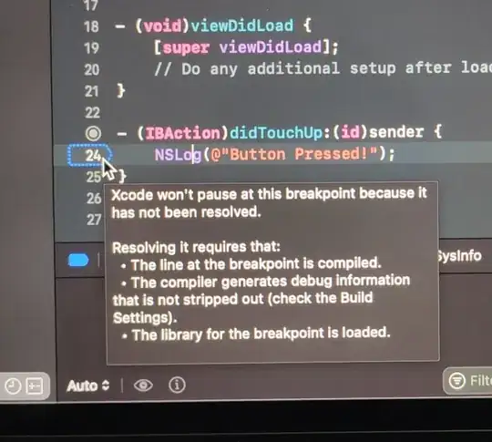 Button with centered text and icon aligned to the side