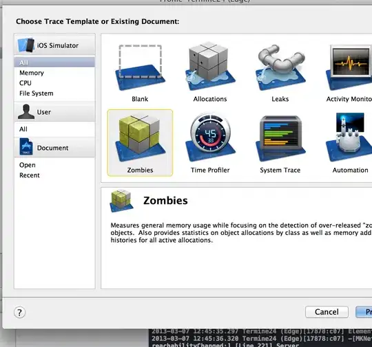 there's supposed to be five numbers after the final letter of the labels