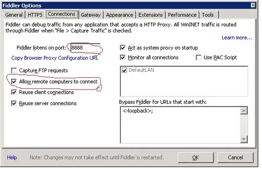 Supported screenshot