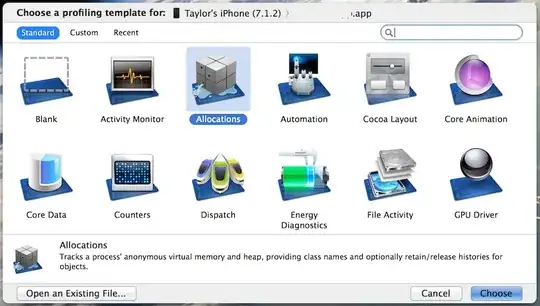 screenshot of the problem