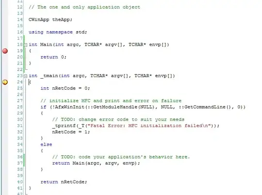 Indentation options menu