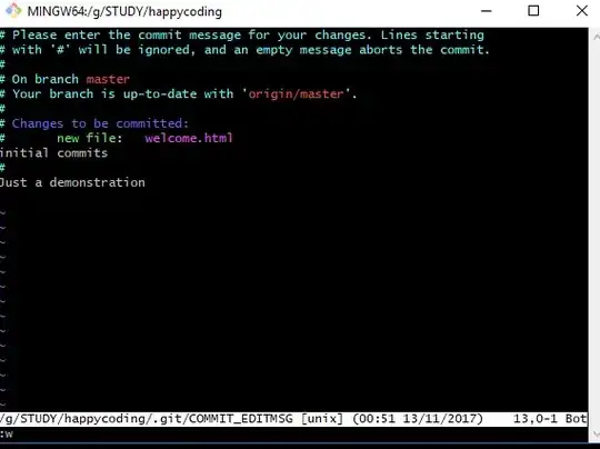 First double integral