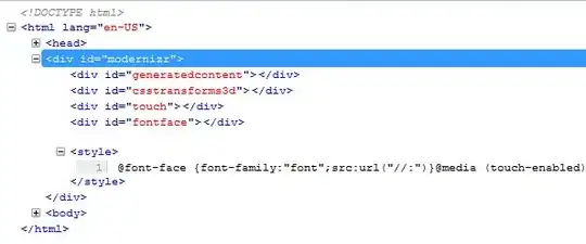 Screenshot of phone preview and logs