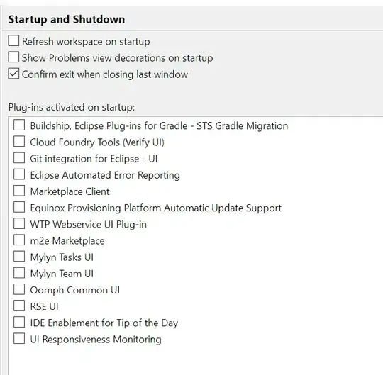 example of buying price columns