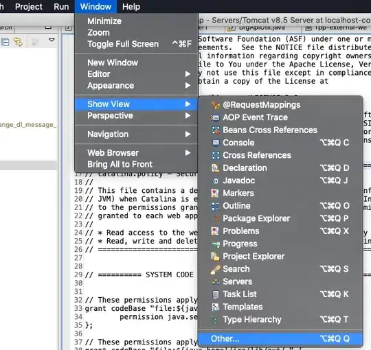 Screenshot of empty error list with "Rebuild All failed"
