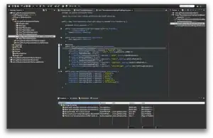 Eclipse fully dark theme