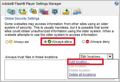 Adobe Flash Player Settings Manager