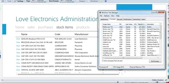Missing x label on right subplot