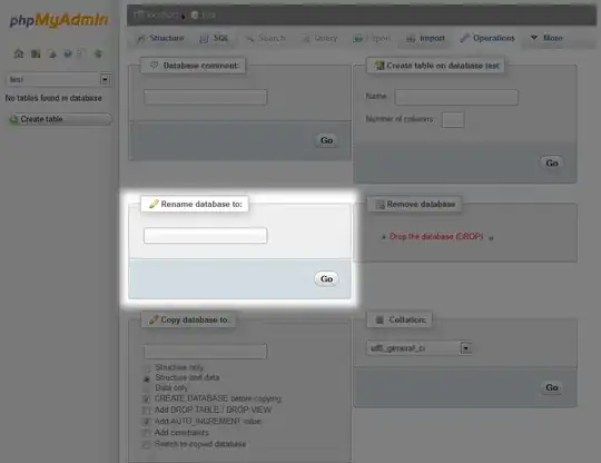 second block - same update
