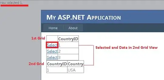 Folder structure and result