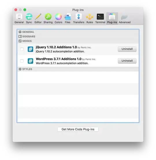 Breakpoint spans both files