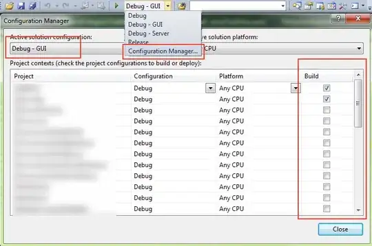 Project configuration
