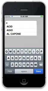 error message dialog