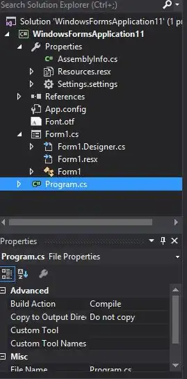 content of build folder
