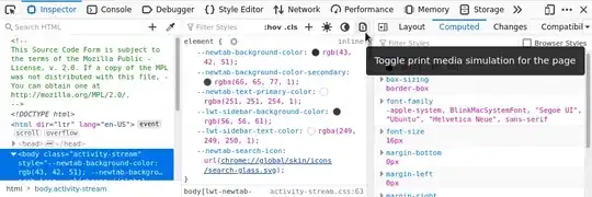 Image of error message