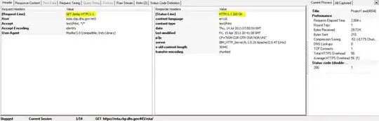 table headers render