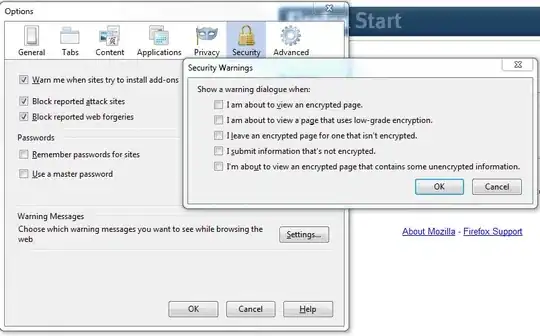 Developer settings for DHCP client