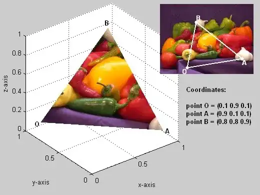 Example of result with randoms values for this third solution