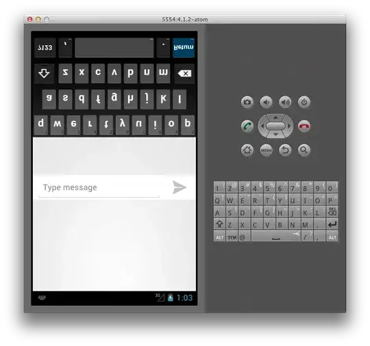 Image of stack trace