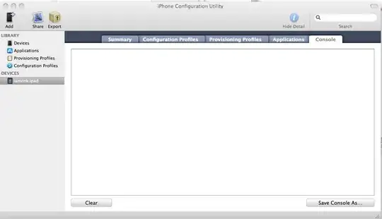 Screenshot of result