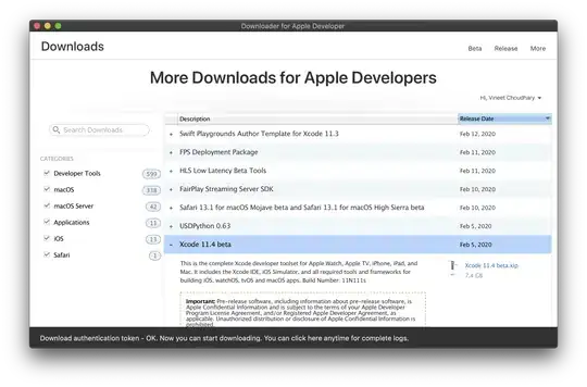 Custom progress bar result