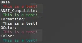 Result on Linux Mint 18.2