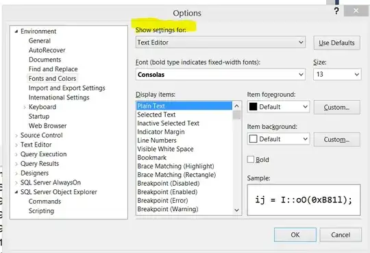 data with predictions from segmented fits