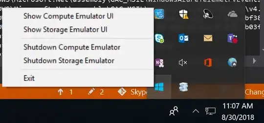 When I run the program on laptop