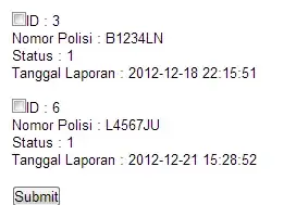 xCode setting screen